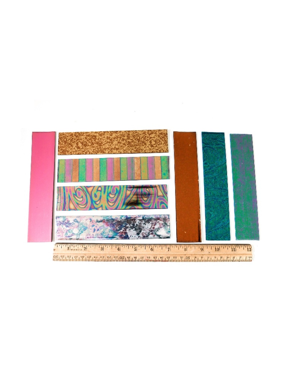 NWT - 8 metallic acrylic modeling sticks to make jewelry and other unique items